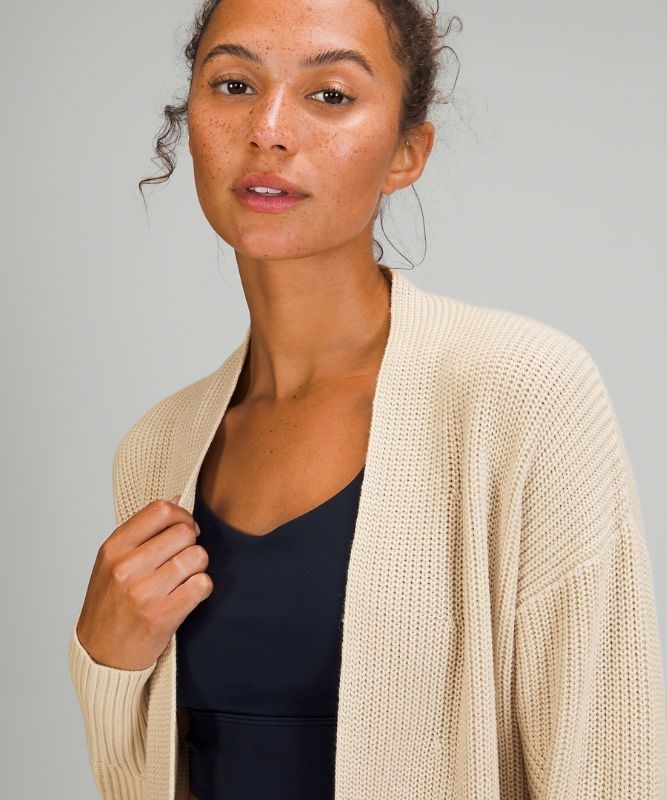 Lululemon Cashlu Sweater Wrap Jumpers Dam Vita | PGWU-06257
