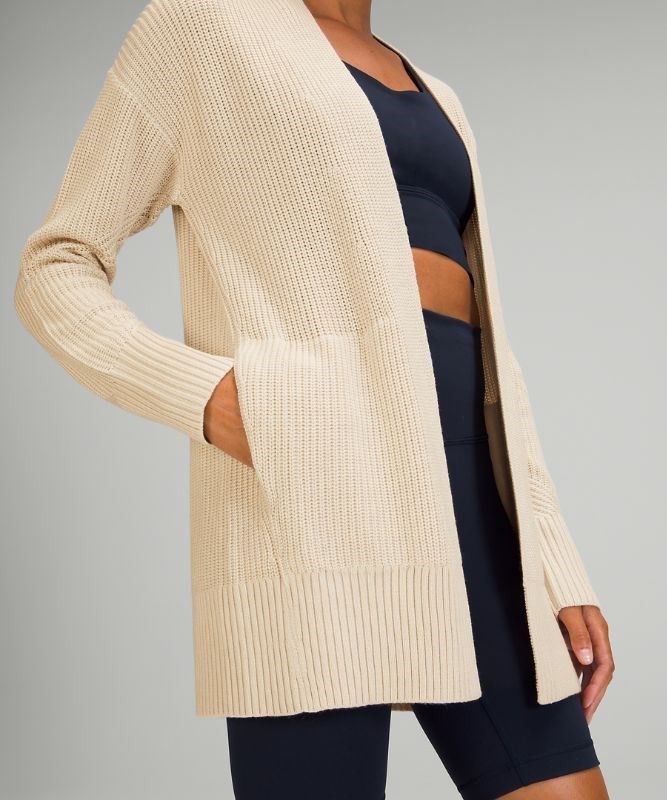 Lululemon Cashlu Sweater Wrap Jumpers Dam Vita | PGWU-06257