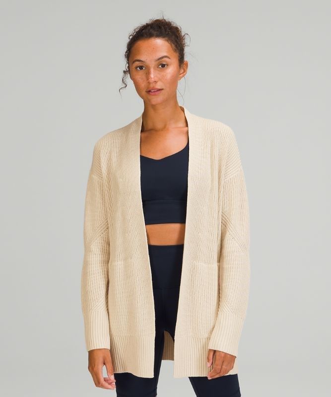 Lululemon Cashlu Sweater Wrap Jumpers Dam Vita | PGWU-06257