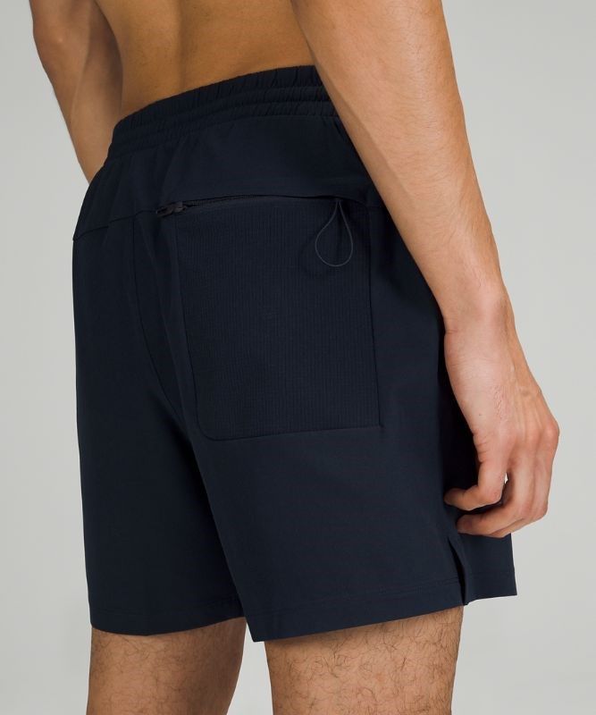 Lululemon Channel Cross Short 5 Badkläder Herr Marinblå | PIZQ-60389