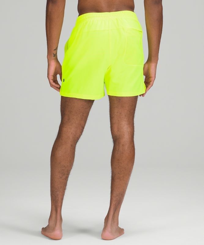 Lululemon Channel Cross Short 5 Badkläder Herr Gula | EAOJ-19085