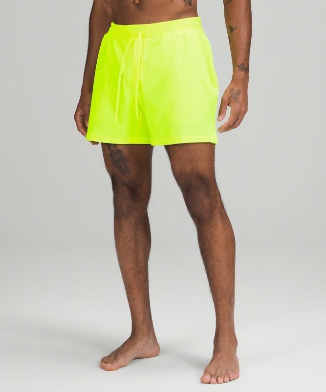 Lululemon Channel Cross Short 5 Badkläder Herr Gula | EAOJ-19085