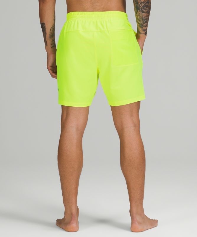 Lululemon Channel Cross Short 7 Badkläder Herr Gula | IEML-74016