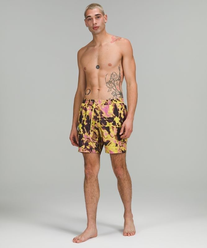 Lululemon Channel Cross Short 7 Badkläder Herr Olika Färger | CXSM-90465