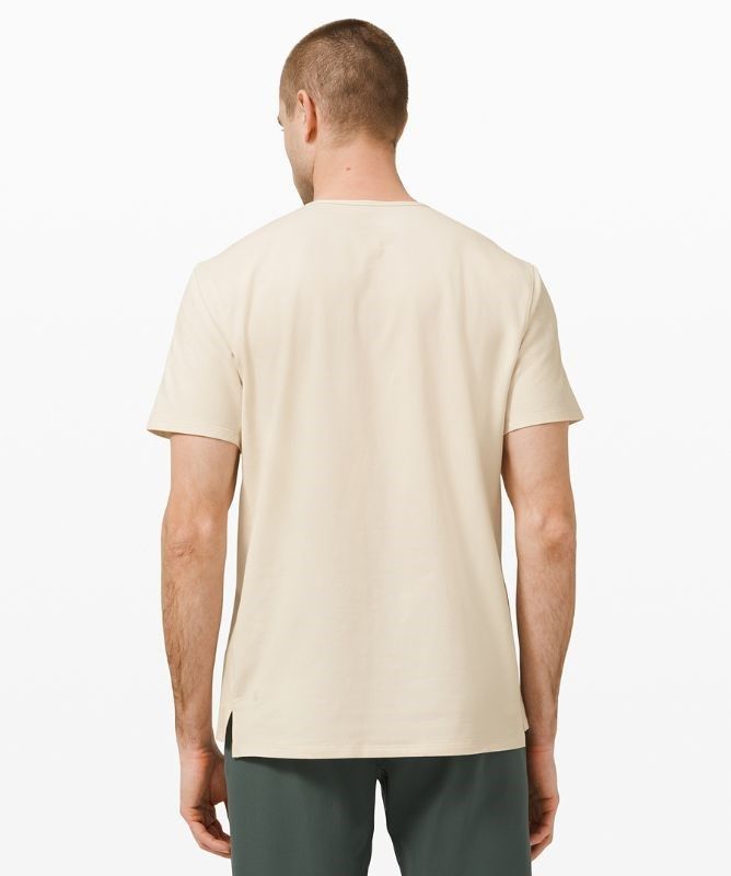 Lululemon Chest Pocket Relaxed Fit T Blast Herr Vita | TISA-05321