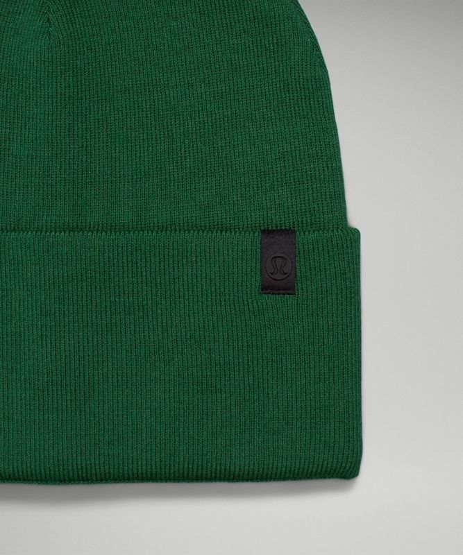 Lululemon Chill Fighter Beanie Hatt Accessories Gröna | UZKC-65431