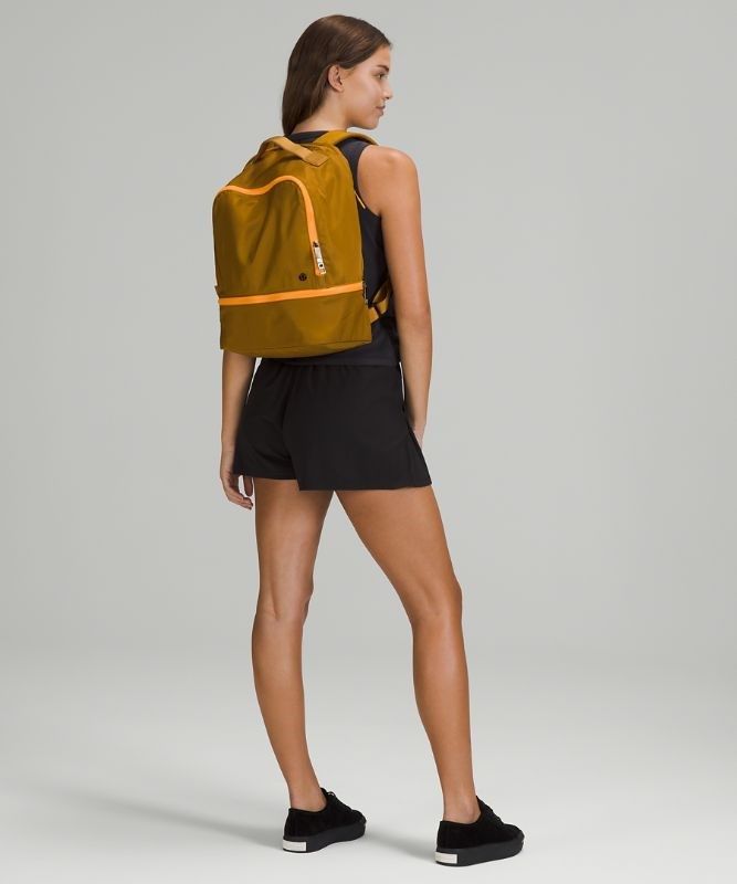 Lululemon City Adventurer Backpack 17L Väskor Accessories Guld Bruna | IWCT-20156