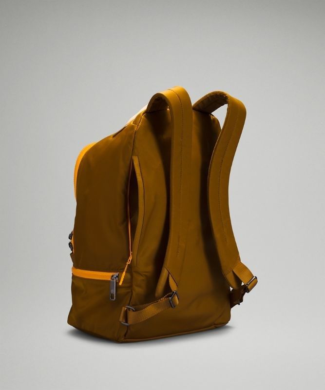 Lululemon City Adventurer Backpack 17L Väskor Accessories Guld Bruna | IWCT-20156