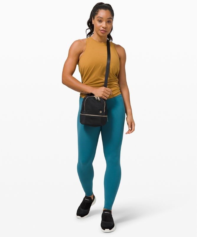 Lululemon City Adventurer Backpack Micro Väskor Accessories Svarta Guld | BLTD-34679