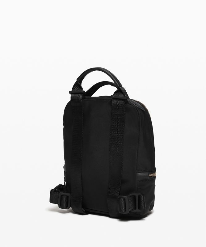 Lululemon City Adventurer Backpack Micro Väskor Accessories Svarta Guld | BLTD-34679