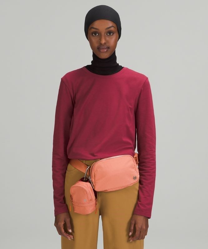 Lululemon City Adventurer Backpack Nano Väskor Accessories Rosa Orange Vinröda | QZOY-52106