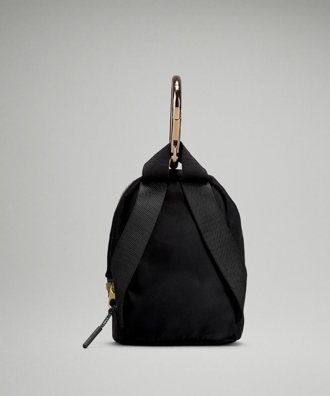 Lululemon City Adventurer Backpack Nano Väskor Accessories Svarta Guld | LBEQ-72951