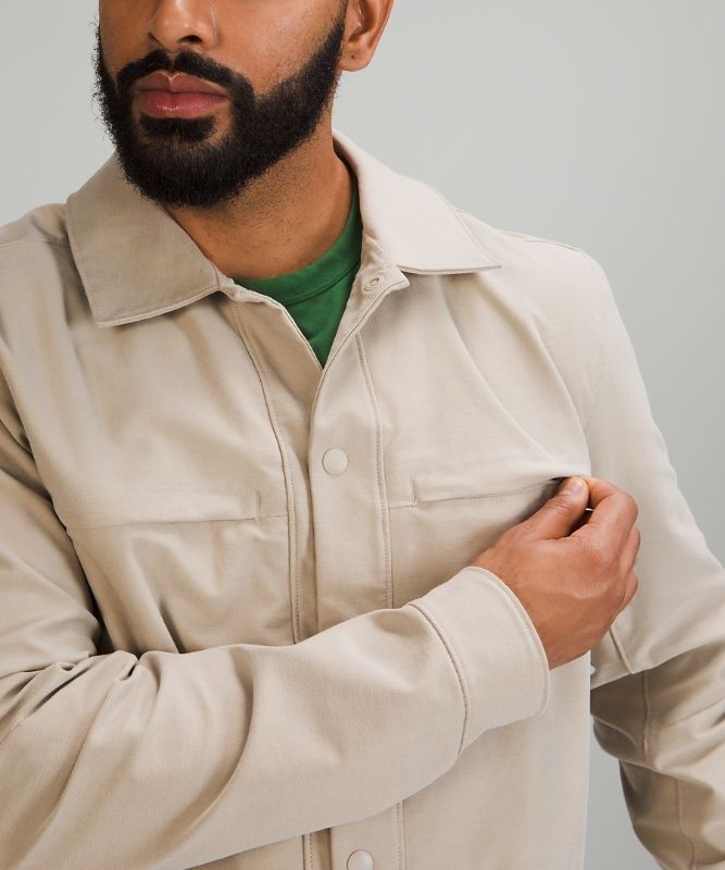 Lululemon City Excursion Jacket Jackor Herr Beige | UYEI-86251