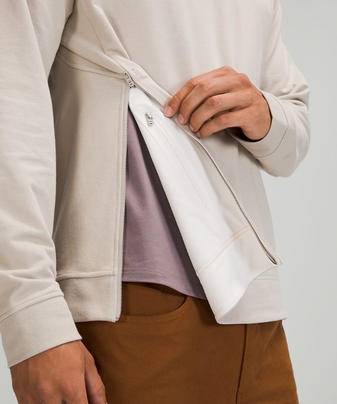 Lululemon City Sweat Crew Tröjor Herr Beige | TJFV-75483