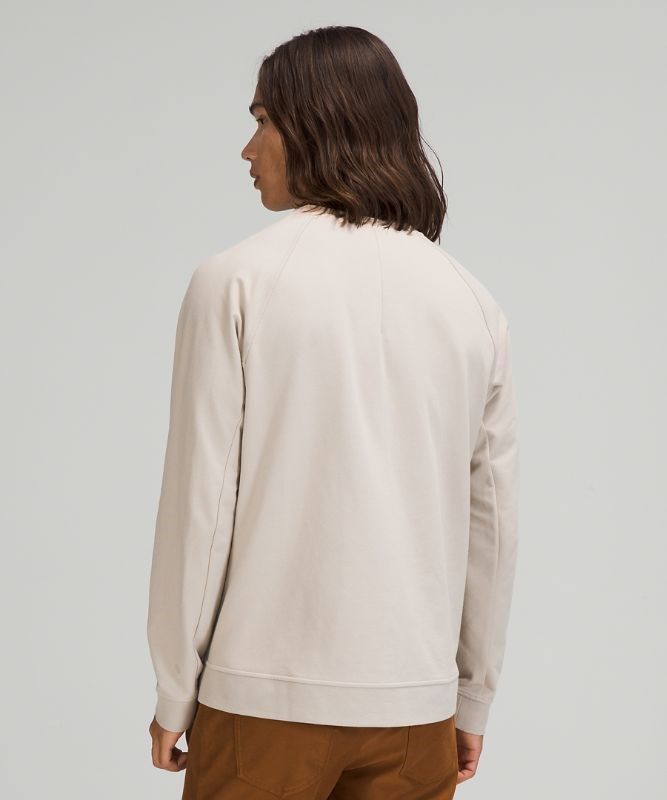Lululemon City Sweat Crew Tröjor Herr Beige | TJFV-75483
