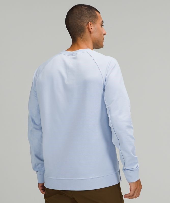 Lululemon City Sweat Crew Tröjor Herr Blå Beige | CPHS-01246