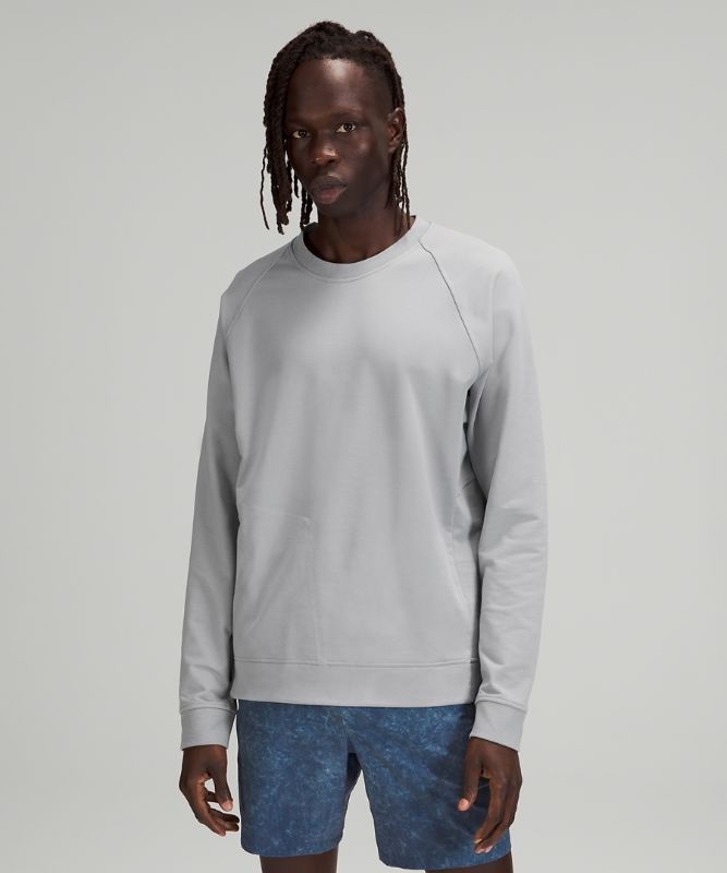 Lululemon City Sweat Crew Tröjor Herr Grå | MDVZ-53842
