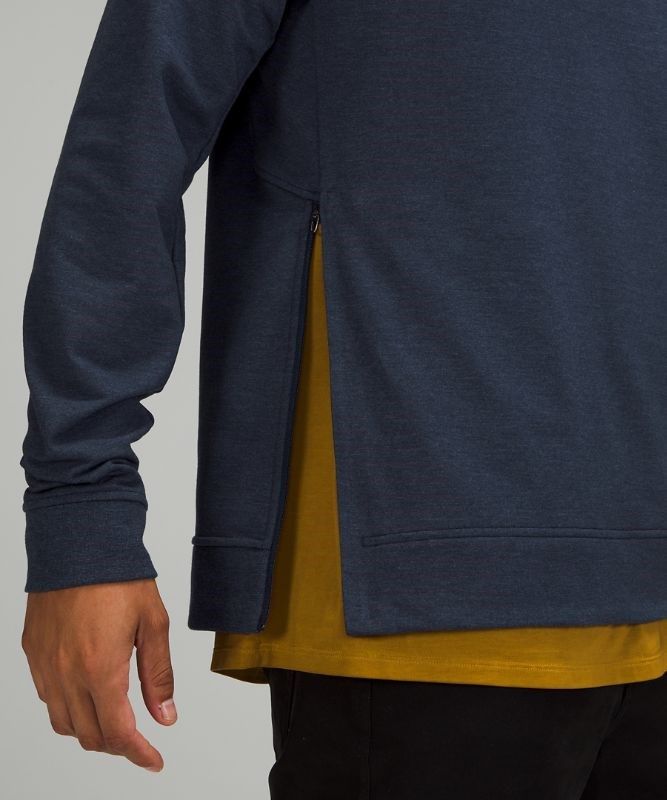 Lululemon City Sweat Crew Tröjor Herr Marinblå | IUBF-42908