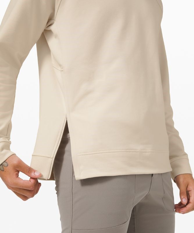 Lululemon City Sweat Crew Tröjor Herr Vita | OSJP-14532