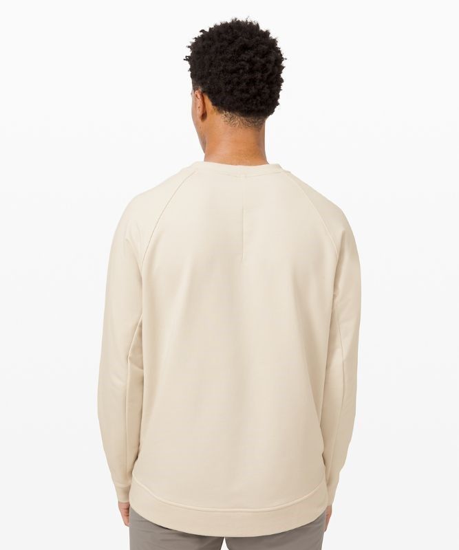 Lululemon City Sweat Crew Tröjor Herr Vita | OSJP-14532