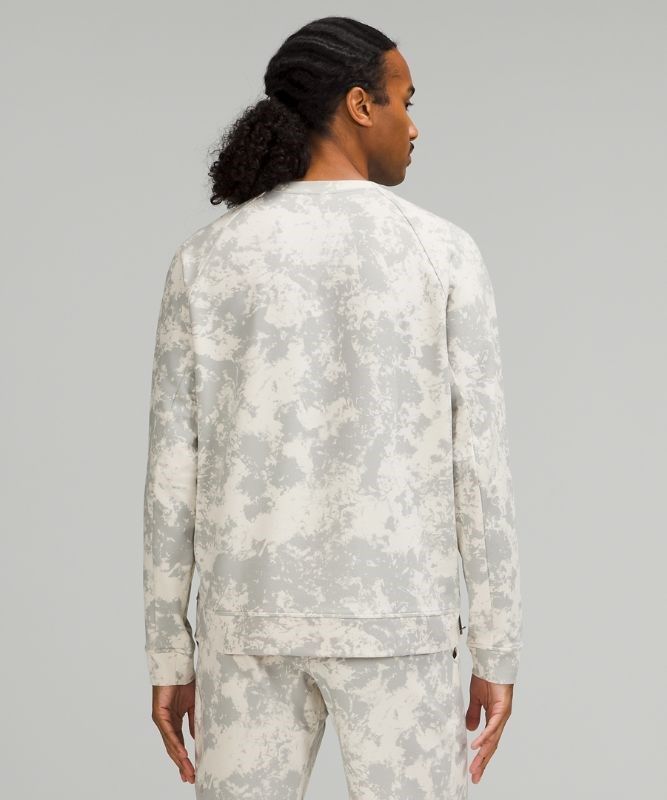 Lululemon City Sweat Crew Tröjor Herr Vita Silver | ZIUC-51246