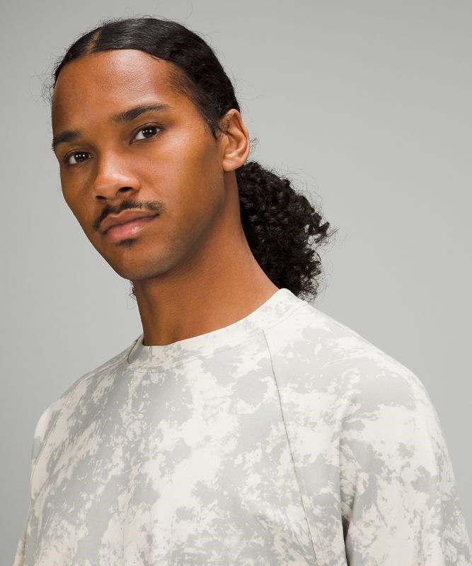 Lululemon City Sweat Crew Tröjor Herr Vita Silver | ZIUC-51246