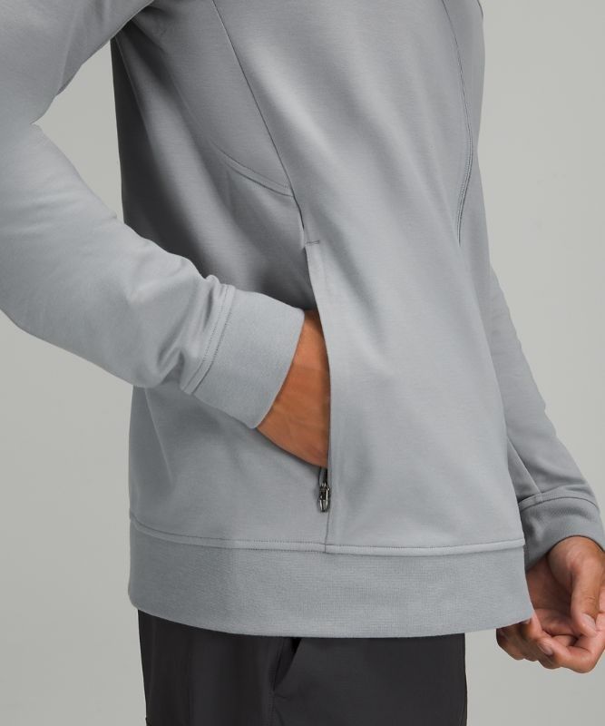 Lululemon City Sweat Full Zip Hoodie Hoodie Herr Grå | JQWD-18706