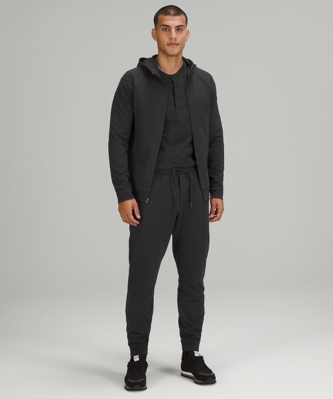 Lululemon City Sweat Jogger Shorter Byxor Herr Svarta | QVUH-93842
