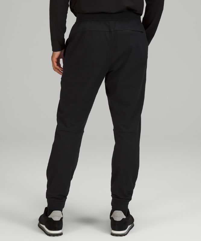 Lululemon City Sweat Jogger Shorter Byxor Herr Svarta | QVUH-93842