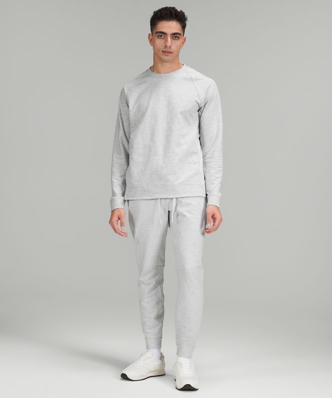 Lululemon City Sweat Jogger Shorter Byxor Herr Ljusgrå Ljusblå | WHDZ-39485