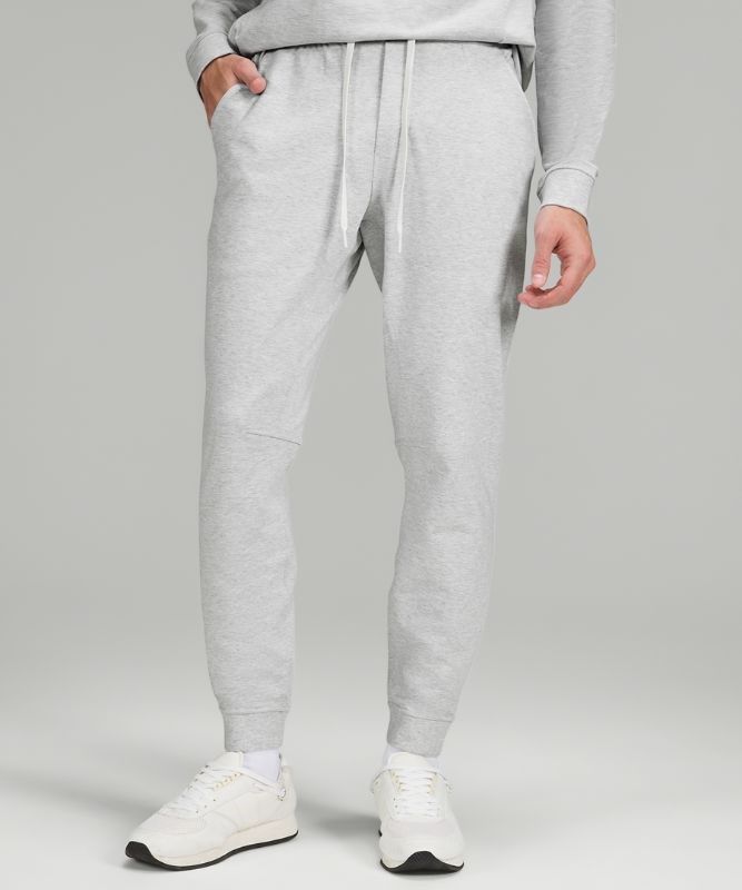 Lululemon City Sweat Jogger Shorter Byxor Herr Ljusgrå Ljusblå | WHDZ-39485