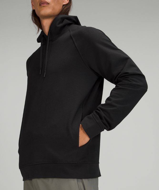Lululemon City Sweat Pullover Hoodie Hoodie Herr Svarta | MWDN-45273