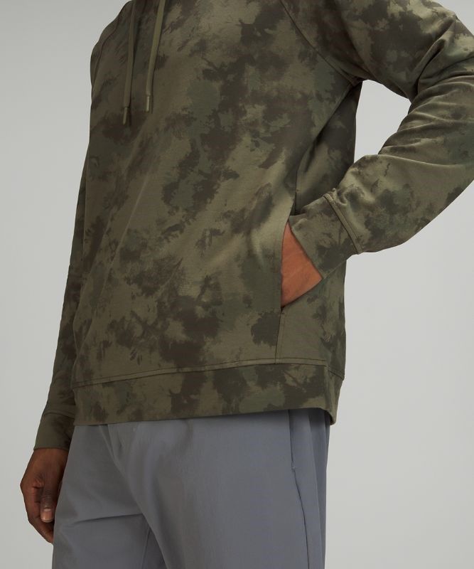 Lululemon City Sweat Pullover Hoodie Hoodie Herr Olivgröna Olika Färger | KVTN-74638