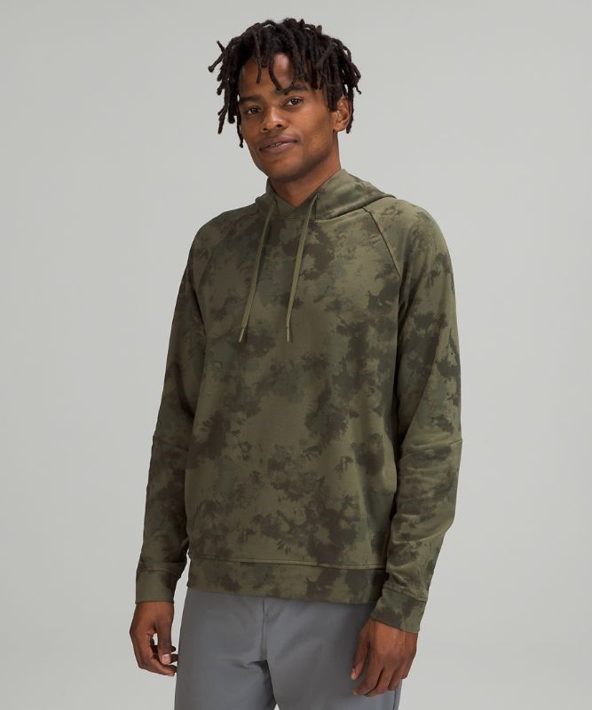 Lululemon City Sweat Pullover Hoodie Hoodie Herr Olivgröna Olika Färger | KVTN-74638
