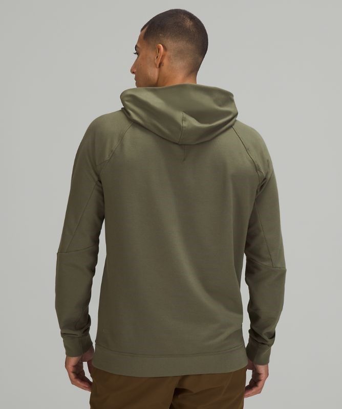 Lululemon City Sweat Pullover Hoodie Hoodie Herr Olivgröna | IBQG-51320