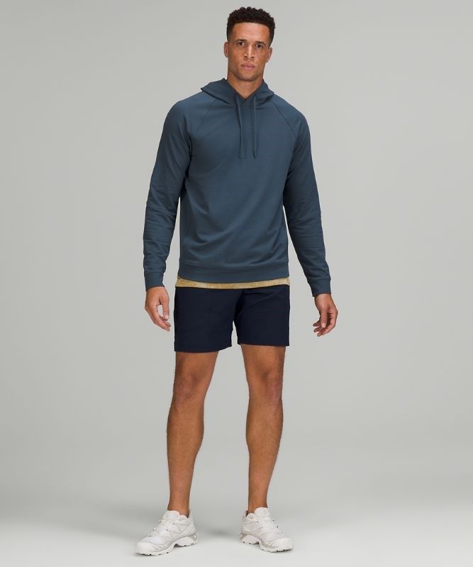 Lululemon City Sweat Pullover Hoodie Hoodie Herr Blå | HXRV-13624