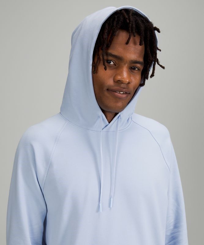 Lululemon City Sweat Pullover Hoodie Hoodie Herr Blå Beige | WCUT-74506