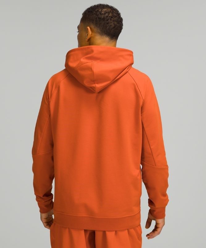 Lululemon City Sweat Pullover Hoodie Hoodie Herr Orange | VRDE-08762