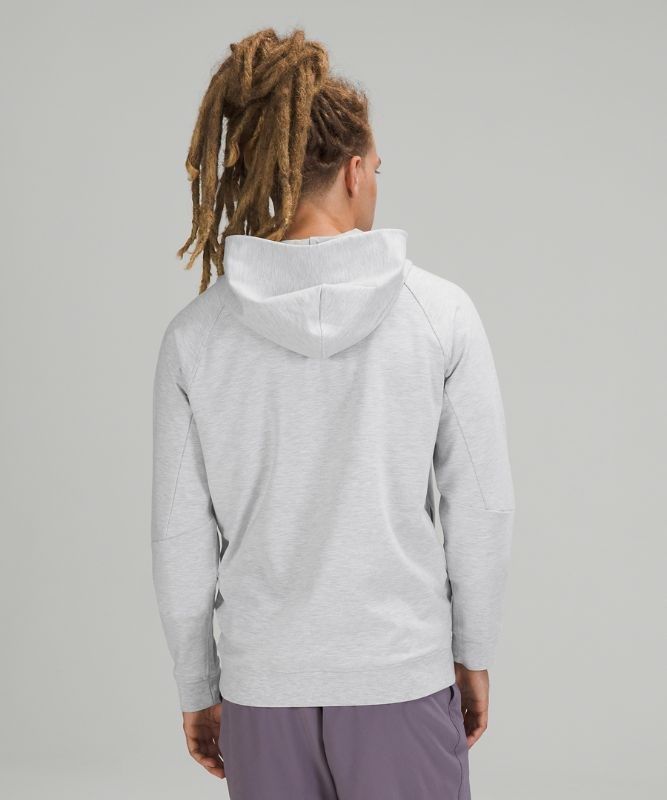 Lululemon City Sweat Pullover Hoodie Hoodie Herr Ljusgrå Ljusblå | UIDK-18056