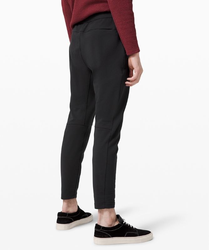 Lululemon City Sweat Slim-Fit Pant Byxor Herr Svarta | ETUA-24908