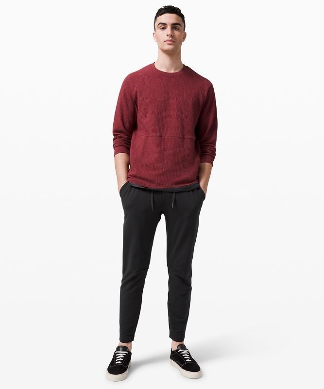 Lululemon City Sweat Slim-Fit Pant Byxor Herr Svarta | ETUA-24908