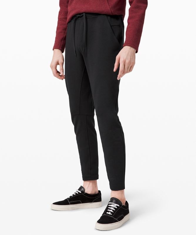 Lululemon City Sweat Slim-Fit Pant Byxor Herr Svarta | ETUA-24908