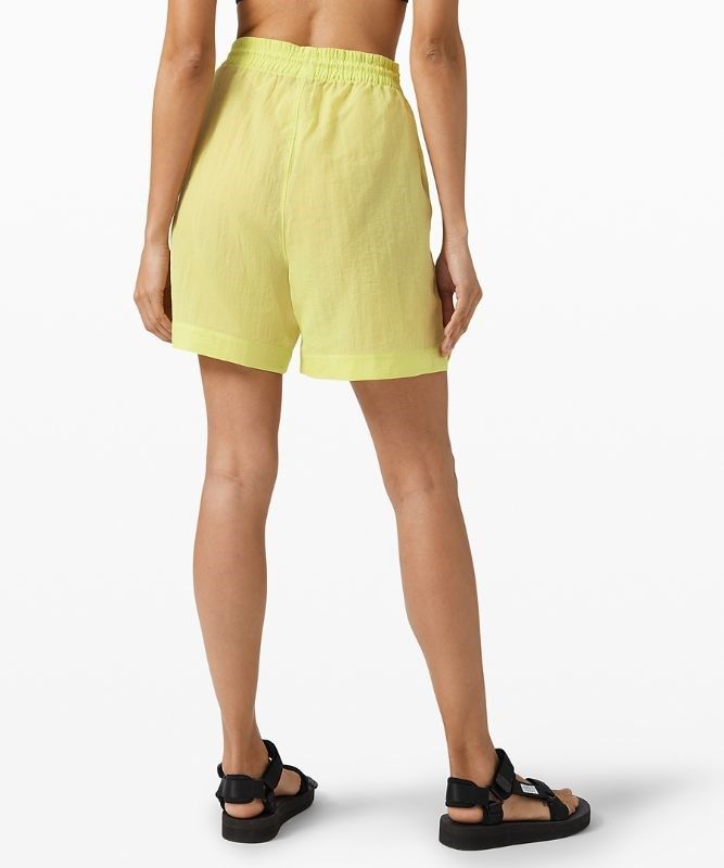 Lululemon Clear Intention Short Shorts Dam Citron | BLJZ-80967