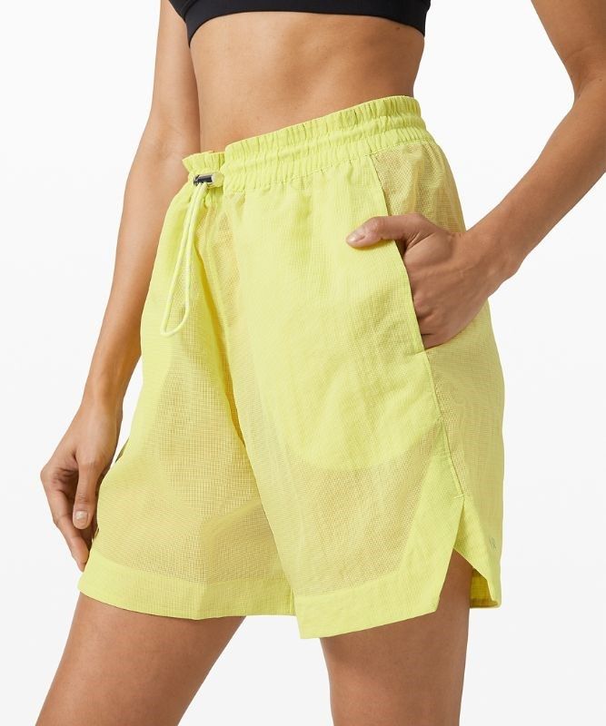 Lululemon Clear Intention Short Shorts Dam Citron | BLJZ-80967