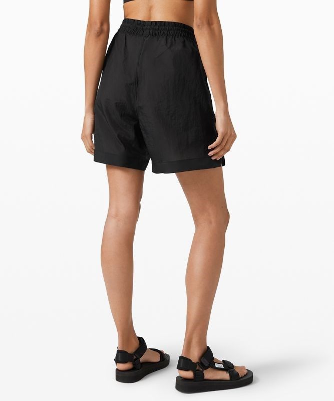 Lululemon Clear Intention Short Shorts Dam Svarta | TZIB-41875