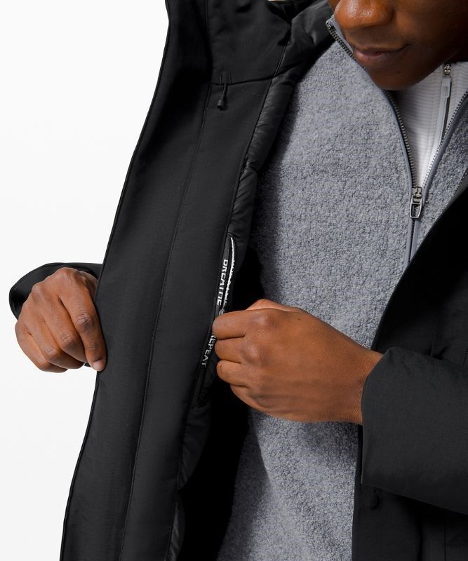Lululemon Cold City Parka Jackor Herr Svarta | AWCD-52971