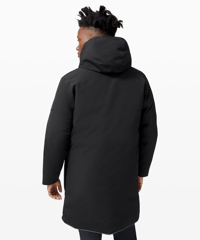 Lululemon Cold City Parka Jackor Herr Svarta | AWCD-52971