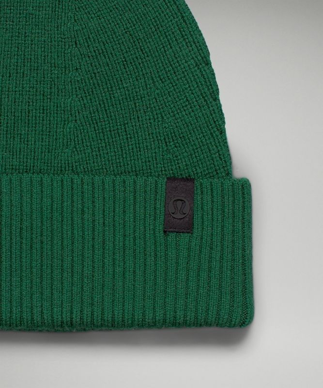 Lululemon Cold Pursuit Knit Beanie Hatt Accessories Gröna | CKGF-38651