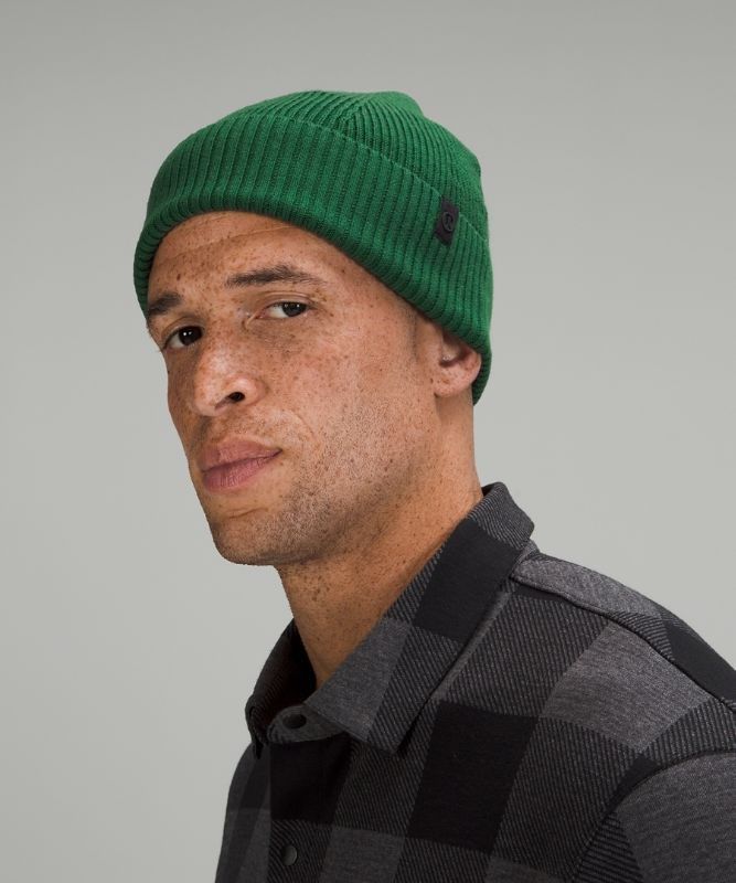 Lululemon Cold Pursuit Knit Beanie Hatt Accessories Gröna | CKGF-38651