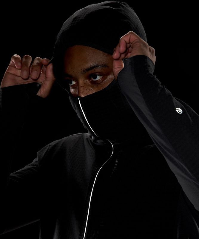 Lululemon Cold Terrain 3/4 Zip Fleece Hoodie Herr Mörkgrå | AFMQ-36542